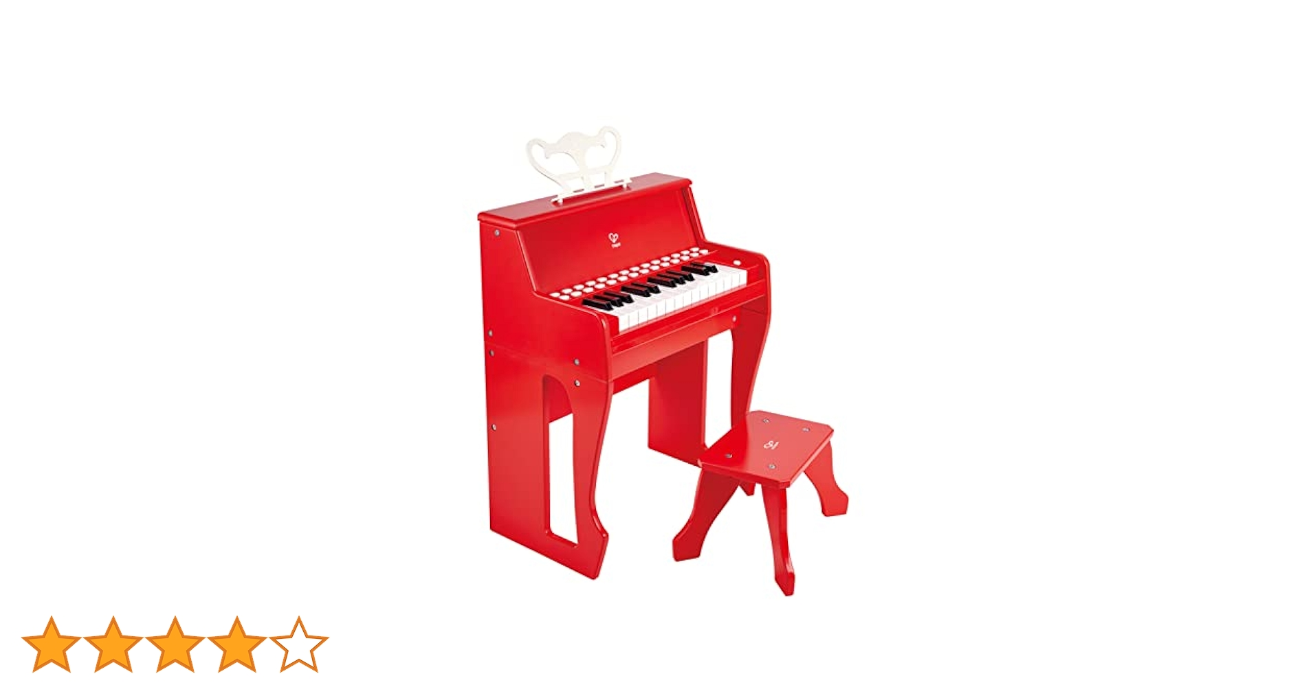 Amazon.co.jp: Hape(ハペ) デラックスアップライトピアノ（赤